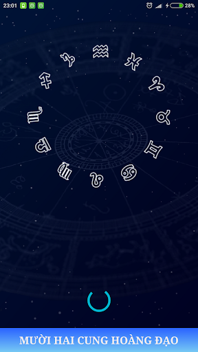 Android application Bói Tính Cách Cung Hoàng Đạo screenshort