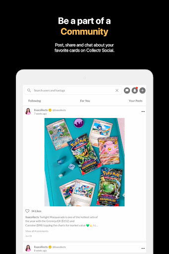 Screenshot of Collectr - TCG Collector App