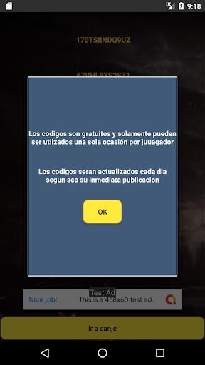 Android application codes game fire screenshort