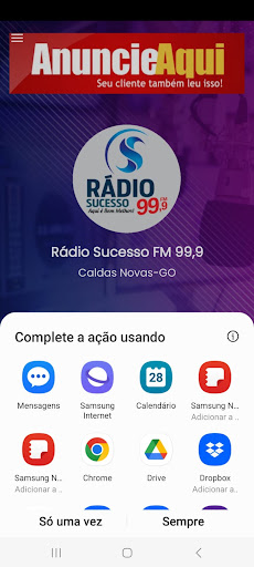 Rádio Sucesso FM 99,9 Screen 3