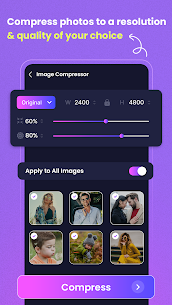 Compresor de imágenes: cambiar el tamaño de la imagen MOD APK (Pro desbloqueado) 4