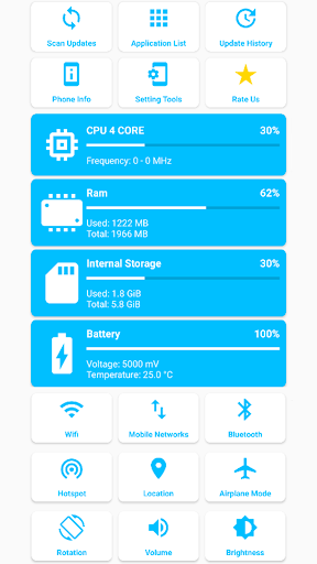 Android application App Store Update All Apps screenshort