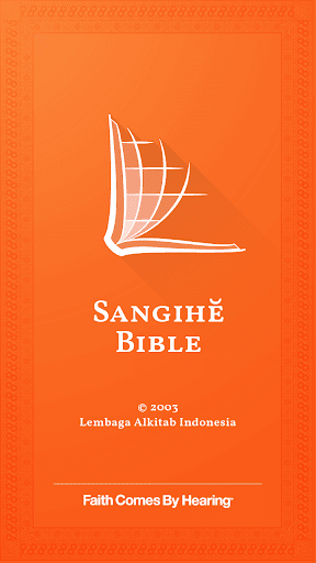 Android application Sangir Bible screenshort