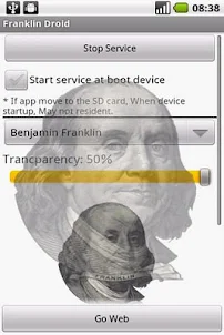 Benjamin Franklin Droid 100USD