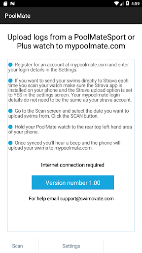 PoolMateLink Screen 3