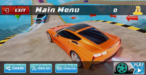 Android application Advance Car Stunt Master screenshort