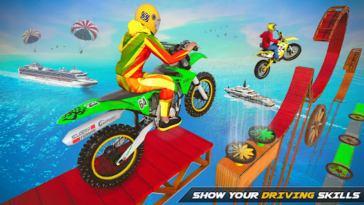 Real Bike Stunt Racing Games screenshot