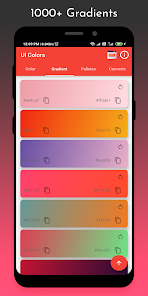 Colors Gradients Palettes 1.0.0 APK + Mod (Free purchase) for Android