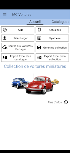 Android application MC-Cars screenshort