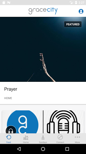 Android application Grace City Eugene screenshort