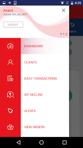 Nivesh Wealth Management App Screen 3
