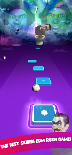 Skibidi Toilet Music Tiles Hop screenshot