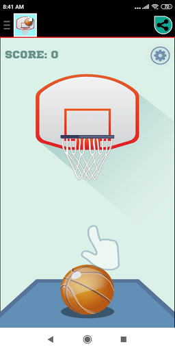 Flick Basketball Game