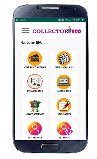 Android application collector BRO screenshort