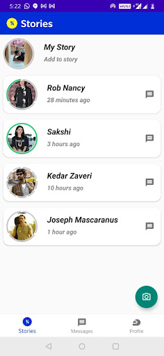Android application Bond screenshort