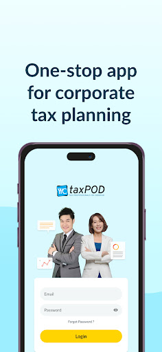 Android application YYC taxPOD screenshort