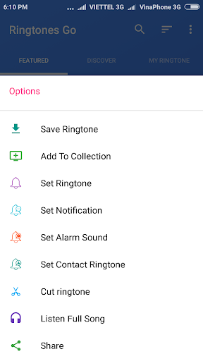 Ringtones GO 2022 Screen 3