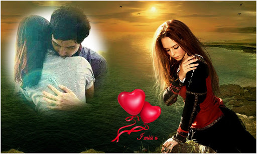 Beautiful Miss You Photo Frame Screen 2