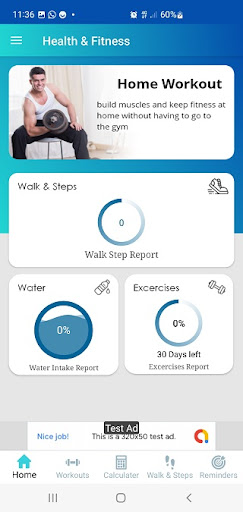 Health Calculator Screen 2