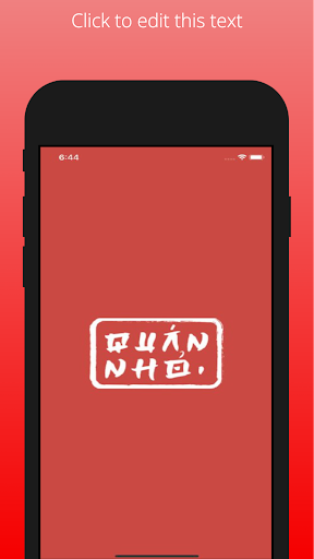 Android application Quán Nhỏ screenshort