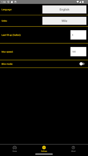 Speedometer Screen 2