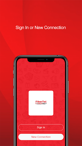 Android application FiberTel FiberNet screenshort