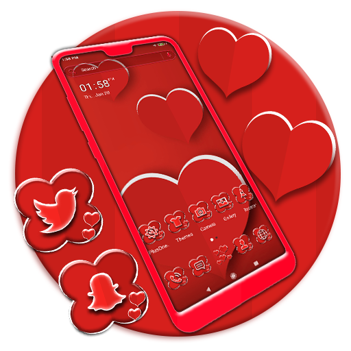 Valentine Red Heart Theme 1.1 Icon