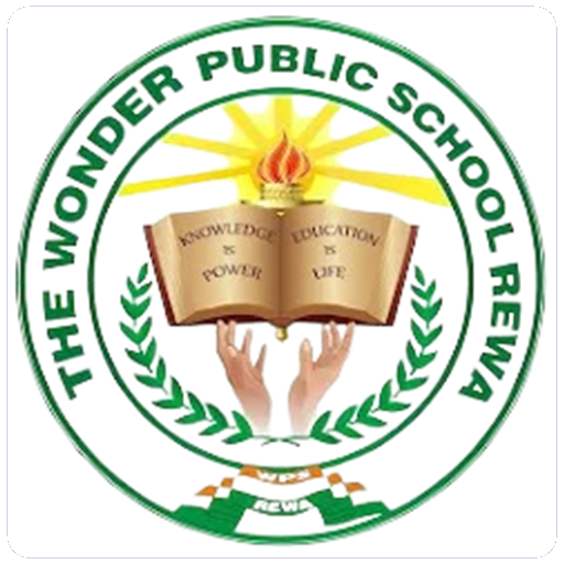 The Wonder Public School Rewa logo