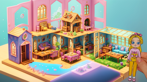 Doll House Design: Girls Games Screen 3