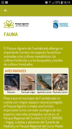 Android application Cómete Fuenlabrada screenshort