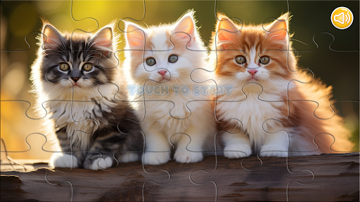Android application Cat Jigsaw Puzzles screenshort