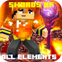 Swords Of All Elements for MCPE