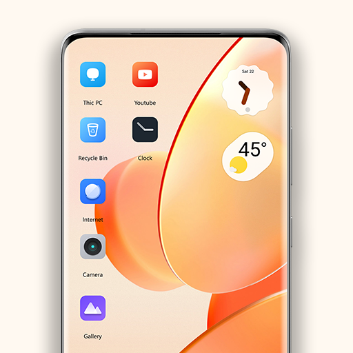Oppo Reno8 Theme for Launcher Windows'ta İndir