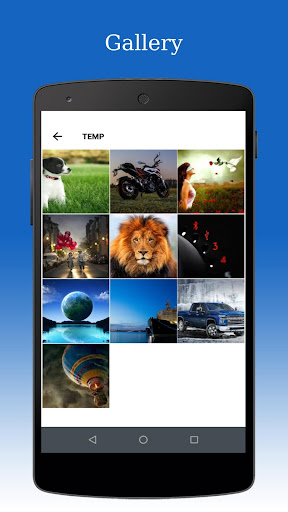 Photo Gallery - Video Gallery Screen 3