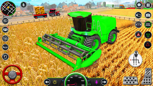 Real Tractor Driving Games 3