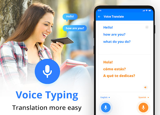 Android application Speak & Translate all Language screenshort