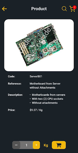 Screenshot of Eco Weee