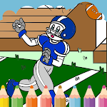 Cover Image of Unduh Football Coloring Book  APK