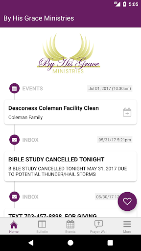 By His Grace Ministries Screen 2