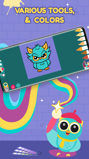 Screenshot of Color Ovo: AI Kids Coloring!