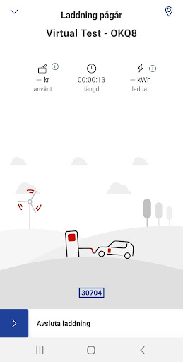OKQ8 Elbilsladdning Screen 3