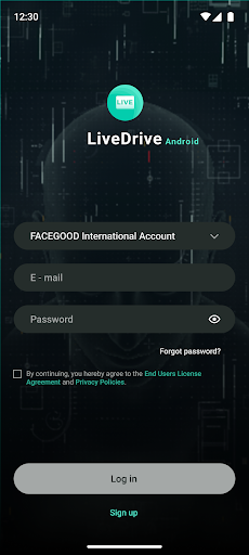 Android application LiveDrive Android screenshort