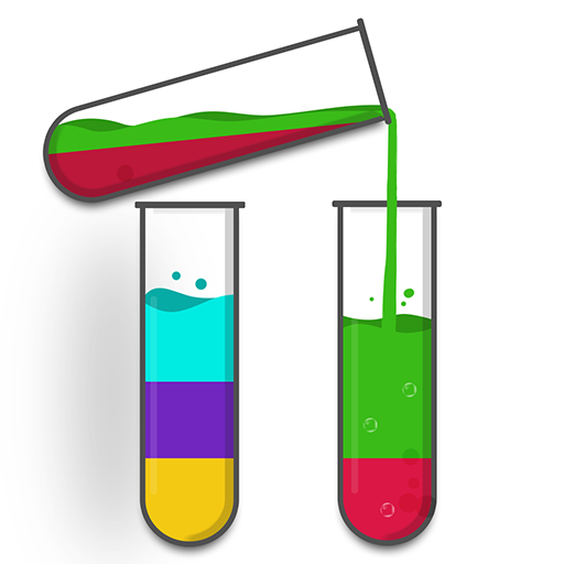 Sort Puzzle-water color puzzle logo