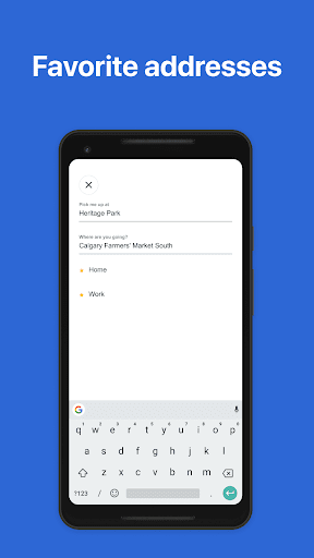 BUDS Ride and Delivery App Screen 2