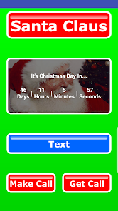 Captura de Pantalla 7 Call Santa Simulated Voicemail android