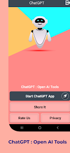 ChatGPT : Open AI Tools