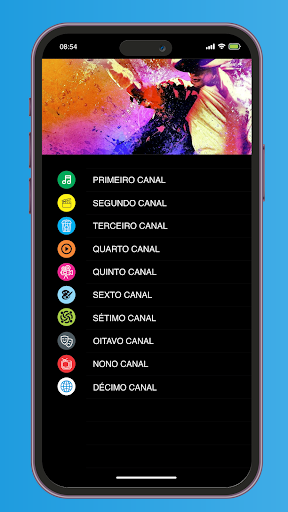 Android application X-Line TV screenshort