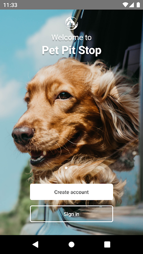 Android application Pet Pit Stop screenshort