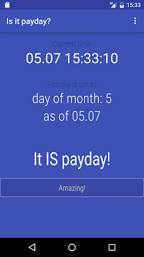 Is it payday? Screen 2
