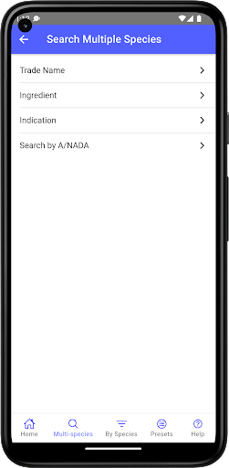 FARADs VetGRAM Screen 2